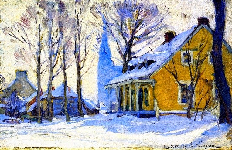 image of Clarence Gagnon painting