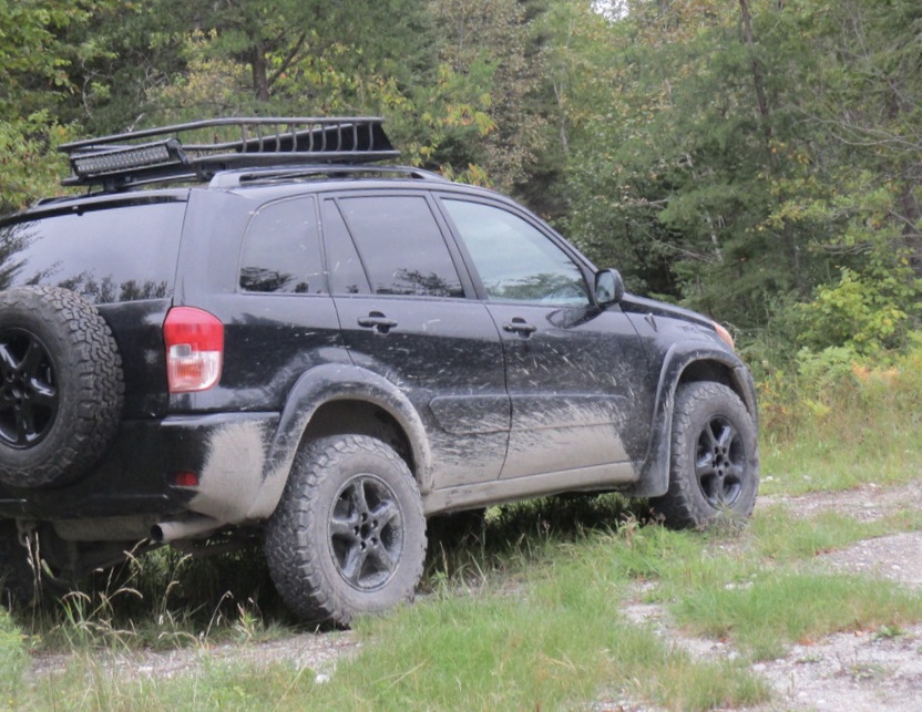 picture of well-traveled Toyota RAV-4
